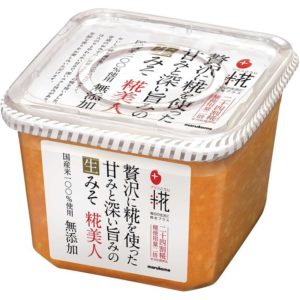 マルコメ　贅沢に糀を使った甘みと深い旨みの生みそ糀美人