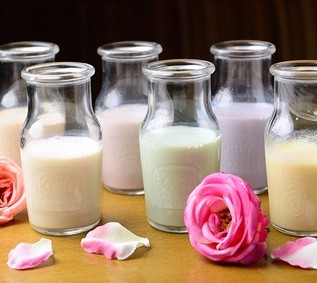 ノンアルコールの豆乳カクテル