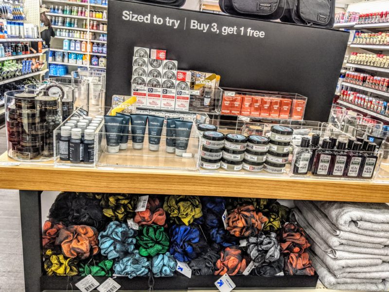 Target トラベル用コスメ男性用のコスメ