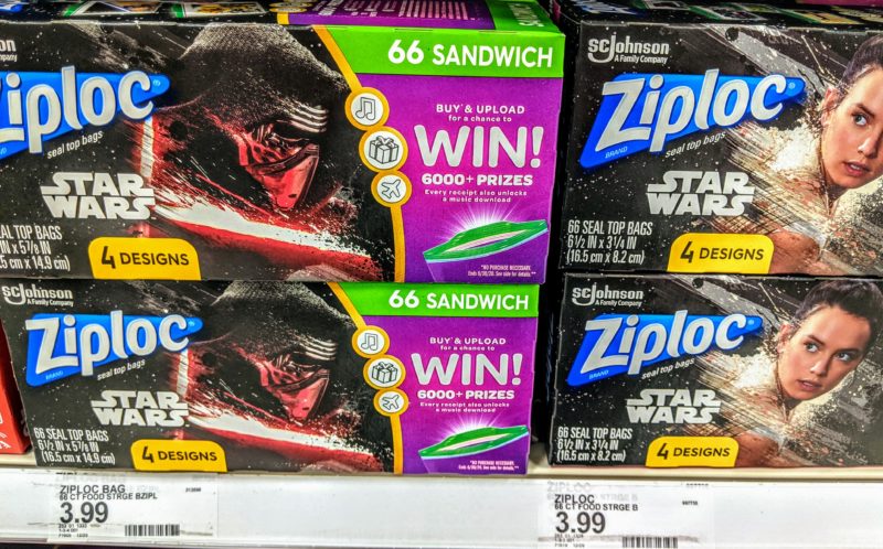 Ziploc ジップロック限定柄