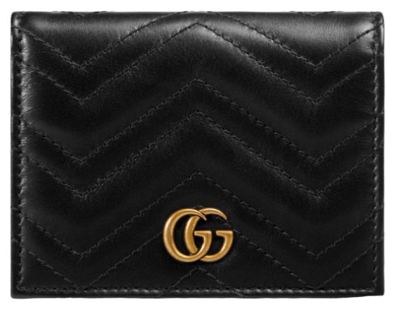 GUCCI(グッチ) GGマーモント カードケース (コイン＆紙幣入れ付き）