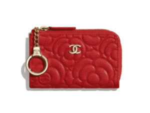 CHANEL キーホルダー グレインド シャイニー カーフスキン