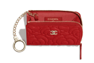 CHANEL キーホルダー グレインド シャイニー カーフスキン