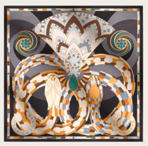 BVLGARI ヘリテージ スカーフ