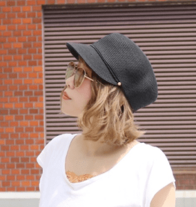 Scrap Book コード付きマリンキャップ