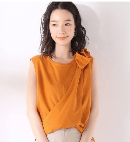 SLOBE IENA/【EARIH】FRONT KNOT タンクトップ