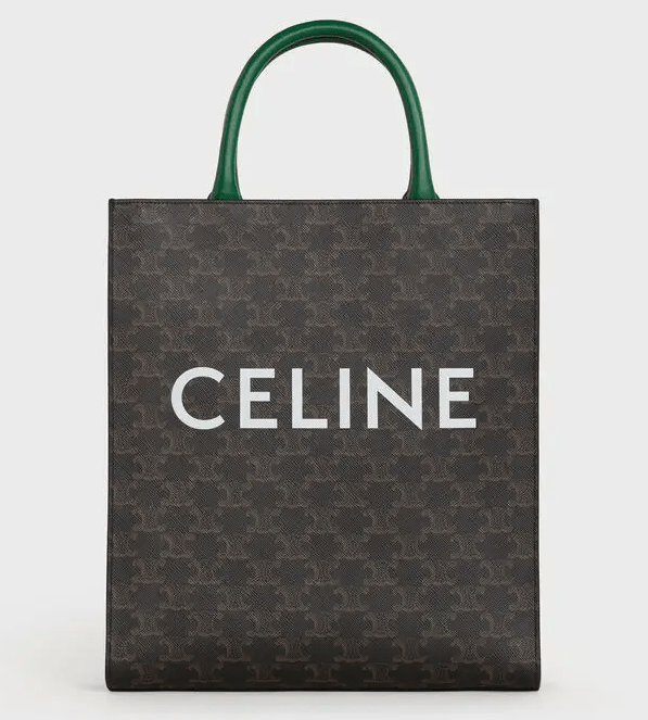 CELINE　スモール バーティカル カバ / CELINE プリント トリオンフキャンバス