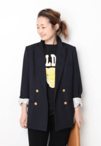 Deuxieme Classe　LAQUINTANE ダブル ジャケット