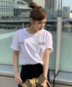 AP STUDIO　LOREAK　レタード Tシャツ
