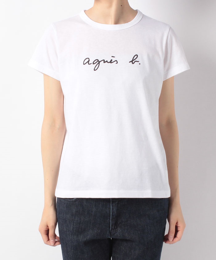 agnes b　S137 TS ロゴTシャツ