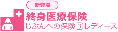 ４：ライフネット生命『終身医療保険 じぶんへの保険3レディース』