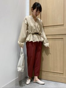 カラフルワイドパンツ