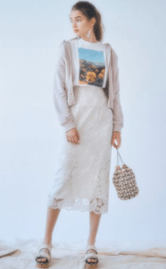 Ｔシャツ合わせ（プリント、ロゴ）
