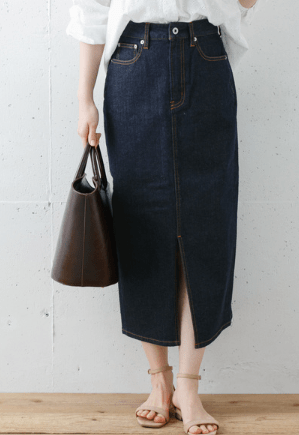 URBAN RESEARCH Sonny Label ロングタイトデニムスカート