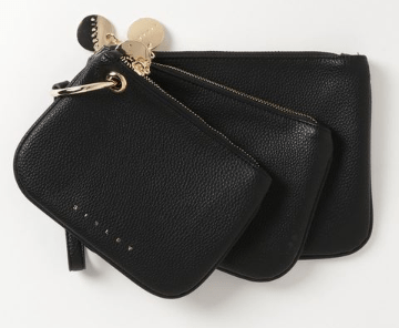 SISLEY 3連ポーチバッグ