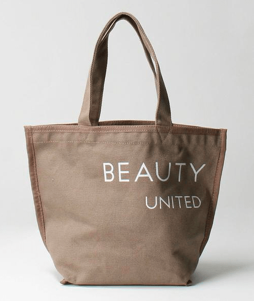 BEAUTY&YOUTH UNITED ARROWS キャンバスロゴトートバッグ