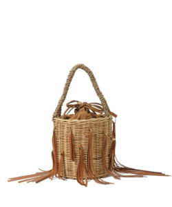 【LUDLOW(ラドロー)】 Fringe basket (S size)