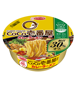 ロカボデリ　ＣｏＣｏ壱番屋監修カレーラーメン　糖質オフ