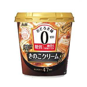 Asahi おどろき麺0 きのこクリーム