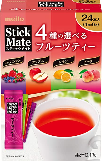 名糖/スティックメイト フルーツアソート 24P