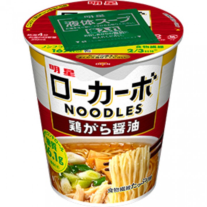 明星 ローカーボNOODLES 鶏がら醤油