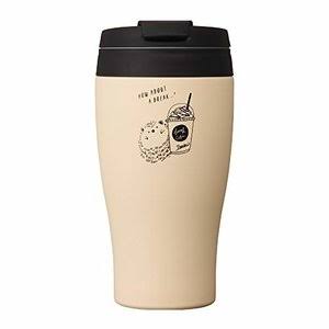 ドウシシャ　コンビニマグ　ハリネズミ　ベージュ　360ml