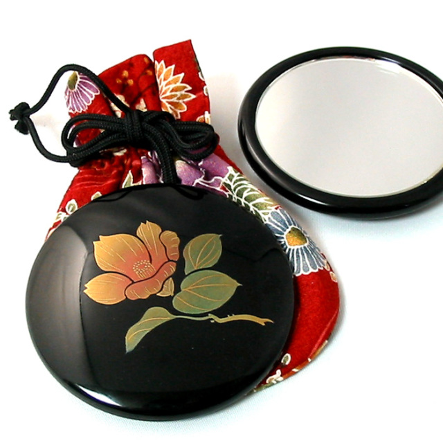 漆器の井助　プチ手鏡　誕生花