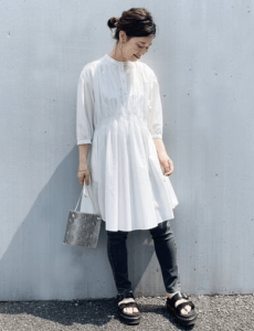 JOURNAL STANDARD　シャーリングチュニックブラウス