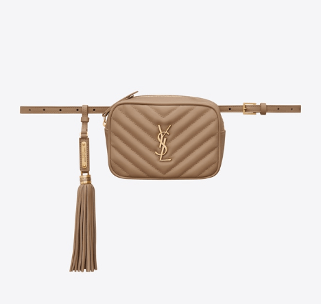 SAINT LAURENT ベルトバッグ ルー (キルティングレザー)