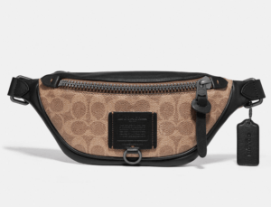 COACH リビングトン ベルト バッグ 7 シグネチャー キャンバス