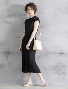 fifth/プリーツスカートニットセットアップ
