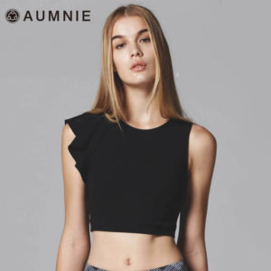 AUMNIE/リリークロップドトップ