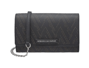 ARMANI EXCHANGE 【A|Xアルマーニ エクスチェンジ】パンチングロゴ　チェーン長財布