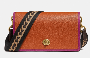 COACH 【コーチ】ヘイデン フォルドオーバー クロスボディ クラッチ カラーブロック