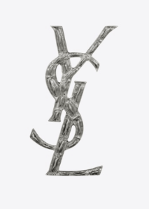 YVES SAINT LAURENT オピウム YSL クロコダイル ブローチ