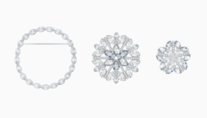 Swarovski GINETTE ブローチセット