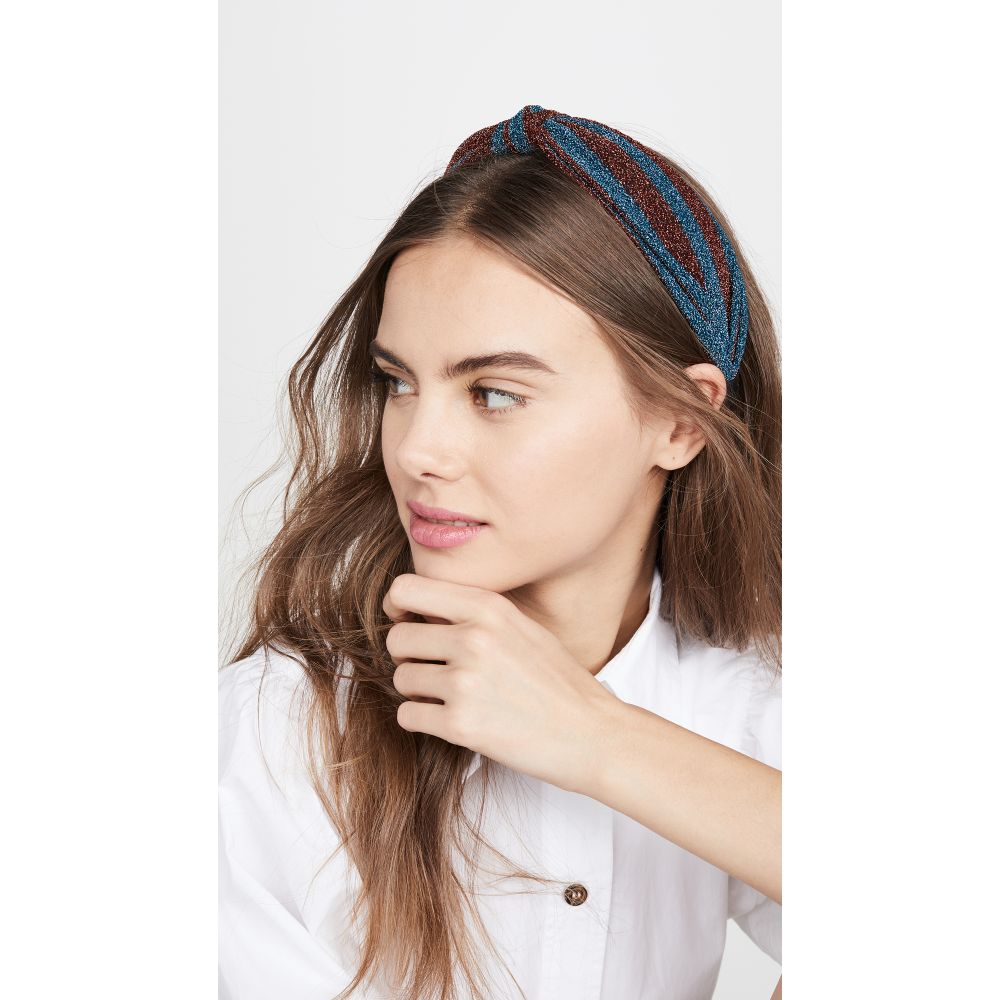 SHASHI（シャシ）Studio 54 Headband Brown/Blue