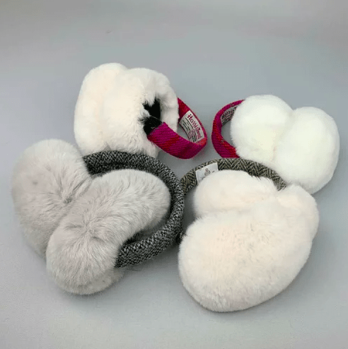 FUR AURORE（ファーオールール） セレクトレッキスデザイン染めイヤーマフ