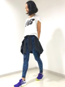 普段着のようなカジュアルコーデでランニングを！
