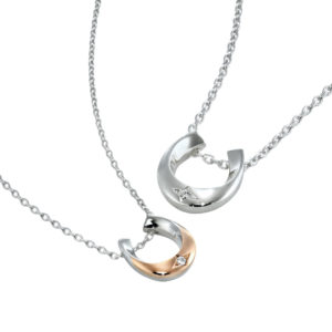 STAR JEWELRY(スタージュエリー)/DIAMOND HORSESHOE NECKLACE