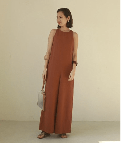 TODAYFUL/Linen Wide Combinaison