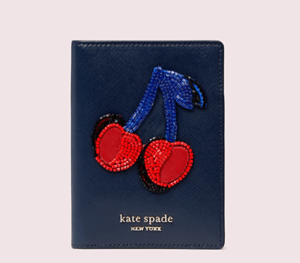 kate spade/フルーツフル パスポート ホルダー
