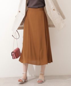 【N.Natural Beauty Basic】ラップナロースカート