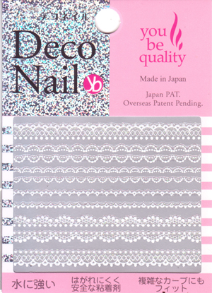 Deco Nail(デコネイル)/レースNo2ホワイト