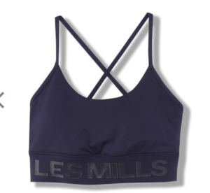 Reebok/LES MILLS Tri-Back Medium-Impact Bra