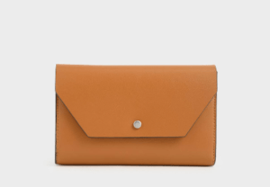 CHARLES & KEITH/スナップボタン パスポートホルダー