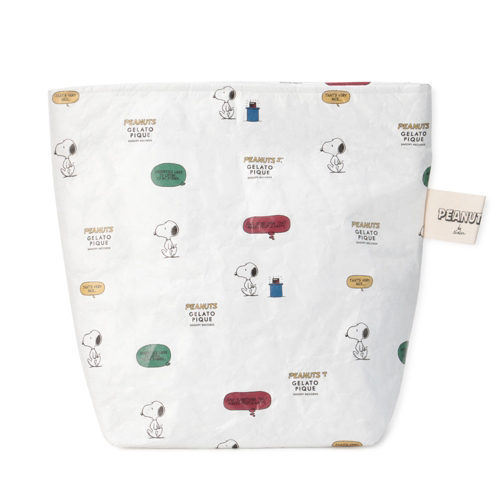 gelato pique（ジェラートピケ） SNOOPY ペーパー保冷バッグ
