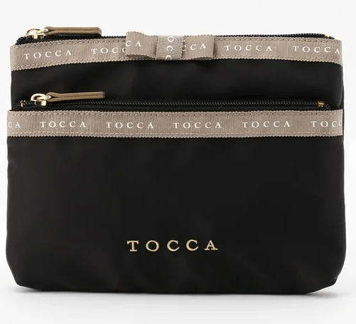TOCCA LOGO RIBBON POUCH ポーチ