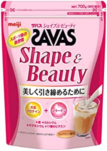 明治 ザバス(SAVAS) シェイプ&ビューティ ソイプロテイン+コラーゲン ミルクティー風味