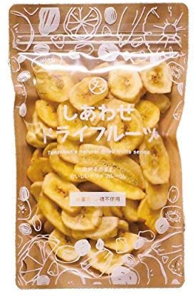 しあわせドライフルーツ バナナチップス